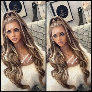 Human Hair Blended Lace Front Wig